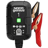 NOCO GENIUS1: 1A 6V/12V Smart Battery Charger – Automatic Maintainer, Trickle Charger & Desulfator with Overcharge Protection & Temperature Compens...
